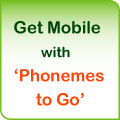Phonemes to Go. Phonics on the move. Download free animations.